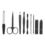 Set Manicura Y Pedicura Completo 9 Piezas Con Estuche - Imagen 9