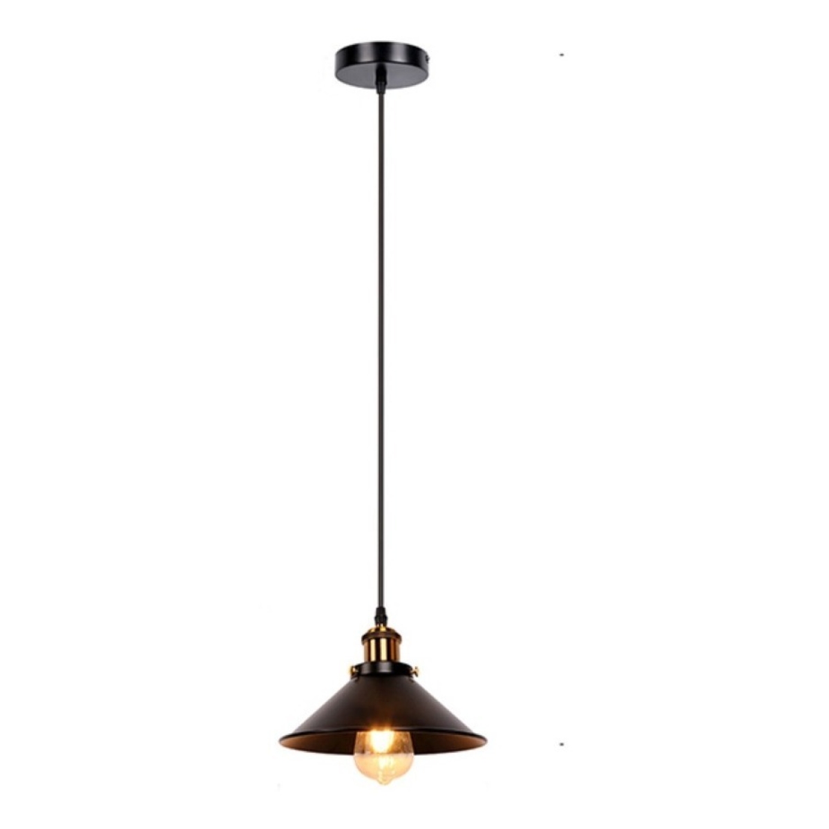 Lampara De Techo Retro Industrial Vintage Decorativa 22cm - Imagen 1