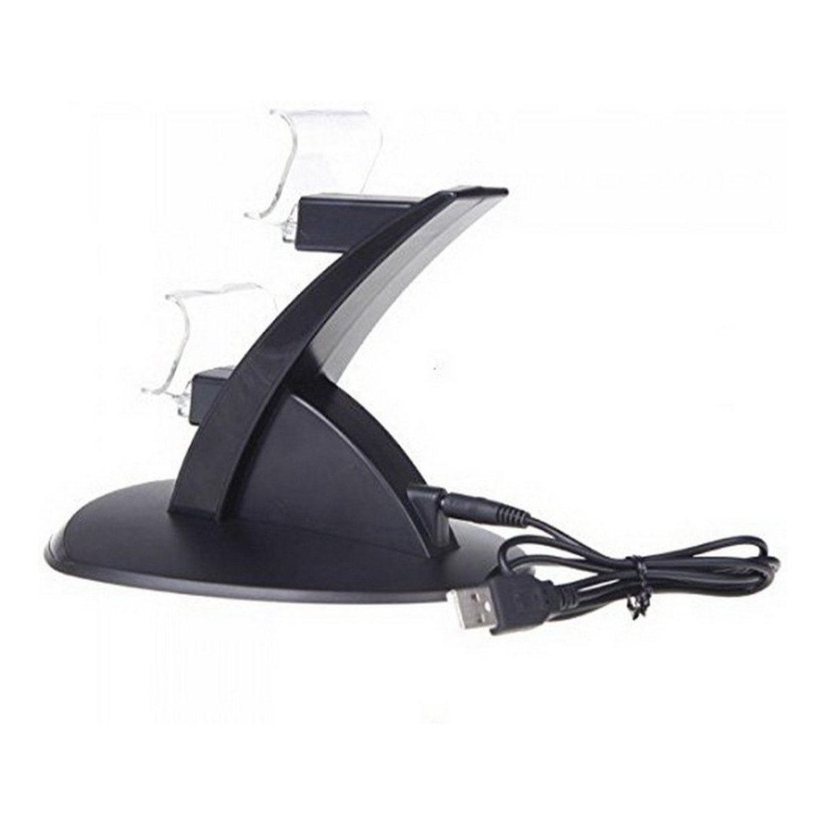 Base Dock Doble Cargador Stand Control Joystick Play 4 Ps4 - Imagen 4