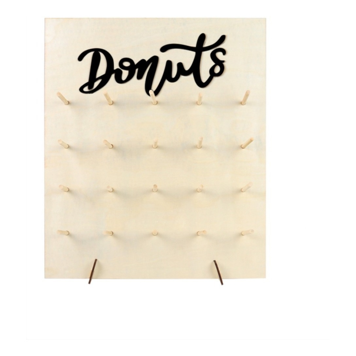 Decoracion Para Cumpleaños Fiestas Panel Porta Donas - Imagen 1
