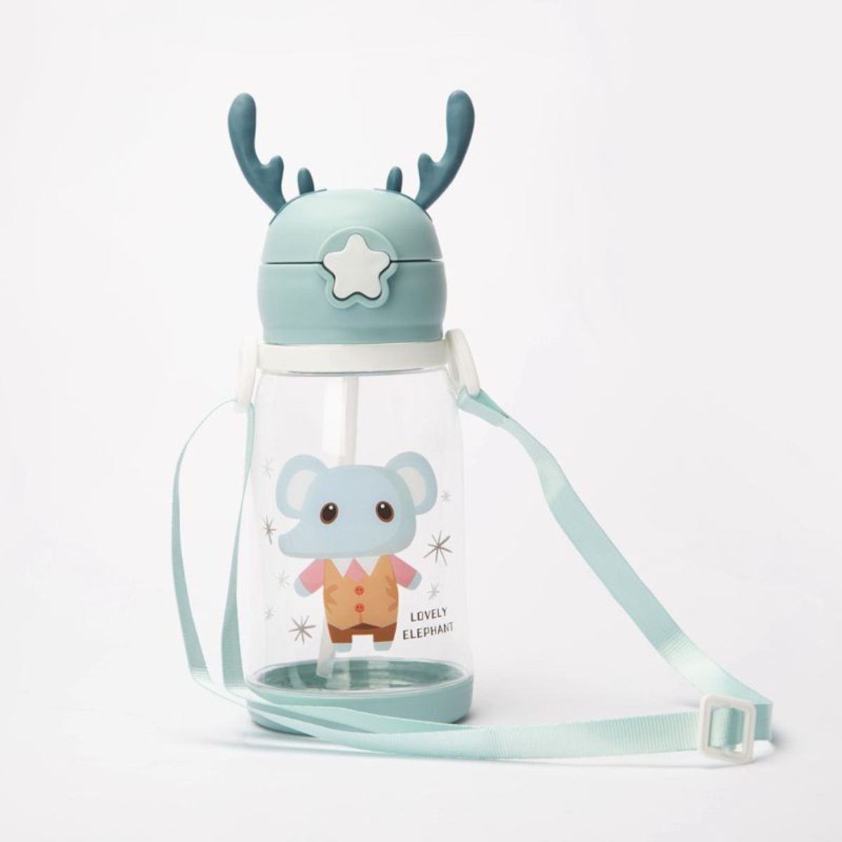 Botella Entrenamiento Para Bebe Con Pajita Vaso Con Correa - Imagen 20
