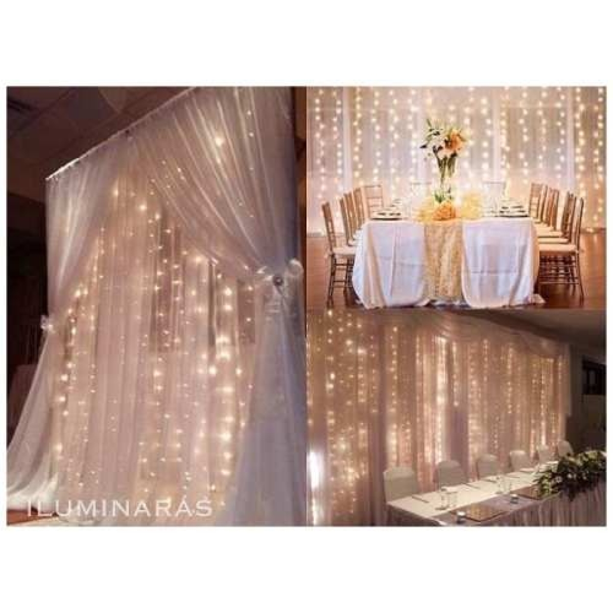 Cortinas Led Eventos, Decoración, Hogar, Iluminación, Guías - Imagen 1