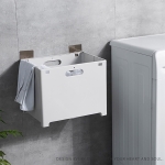 Cesto Ropa Sucia Plegable Para Colgar Pared Baño Caja Chico - Imagen 15