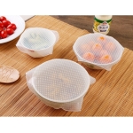 Tapa Alimentos Re Utilizables Silicona X 3 Iluminaras - Imagen 2