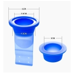 Set X4 Valvula De Desagüe Silicona Antiolor Para Tuberías - Imagen 2