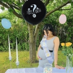 Globo Fiesta De Revelacion De Genero Bebe Baby Shower 90cm - Imagen 5