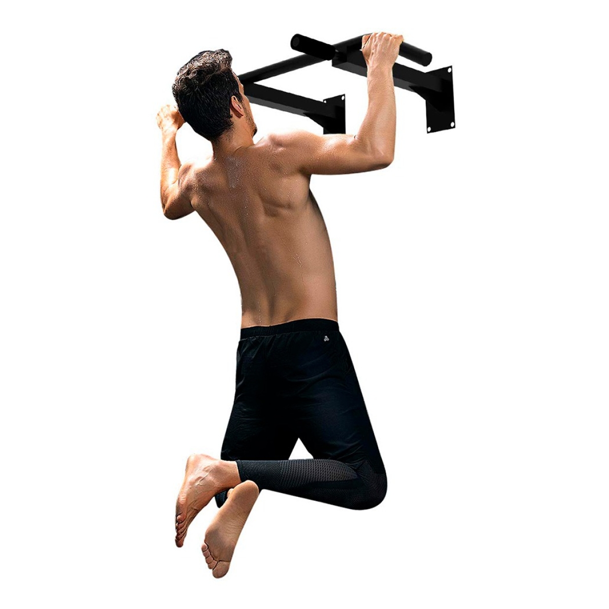 Barra Dominadas Fija Para Pared Percha Fit Pesas Gimnasio - Imagen 2