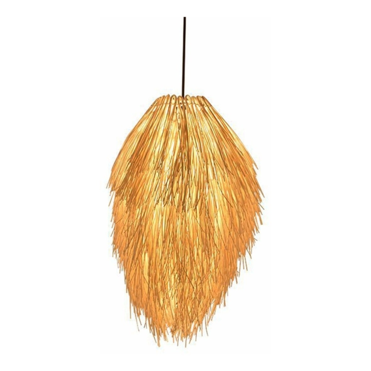 Lampara De Techo Estilo Tropical 60cm - Iluminaras - Imagen 1
