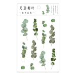 Plancha Stickers Pegotines Estilo Vintage Diseños Naturaleza - Imagen 8