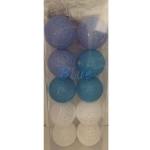 Guirnalda Esfera Decorativas Con Luz Ledazul,blanco,celeste - Imagen 3