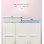 Caja Organizadora De Ropa Doble Tapa Y Ruedas Chica - Imagen 5