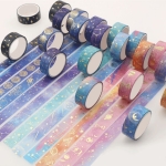 Set X12 Cinta Adhesiva Decorativa De Papel Washi Tape Deco - Imagen 7