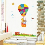 Vinilo Decorativo Infantiles Globo Aerostático - Imagen 2