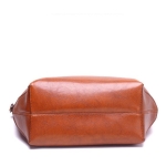 Bolso Gran Capacidad Bandolera Cartera Grande Cuero Pu - Imagen 3