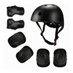 Set De 7 Protecciones Para Niños Casco Rodilleras Coderas