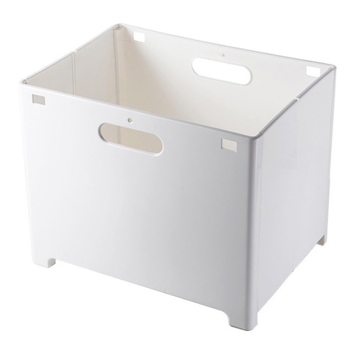 Cesto Ropa Sucia Plegable Para Colgar Pared Baño Caja Chico - Imagen 9