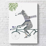 Cuadros Modernos Decorativo Marco Madera Tripticos Infantil - Imagen 3