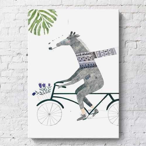 D_722851-MLU40243800640_122019-F.jpg Cuadros Modernos Decorativo Marco Madera Tripticos Infantil - Imagen 3