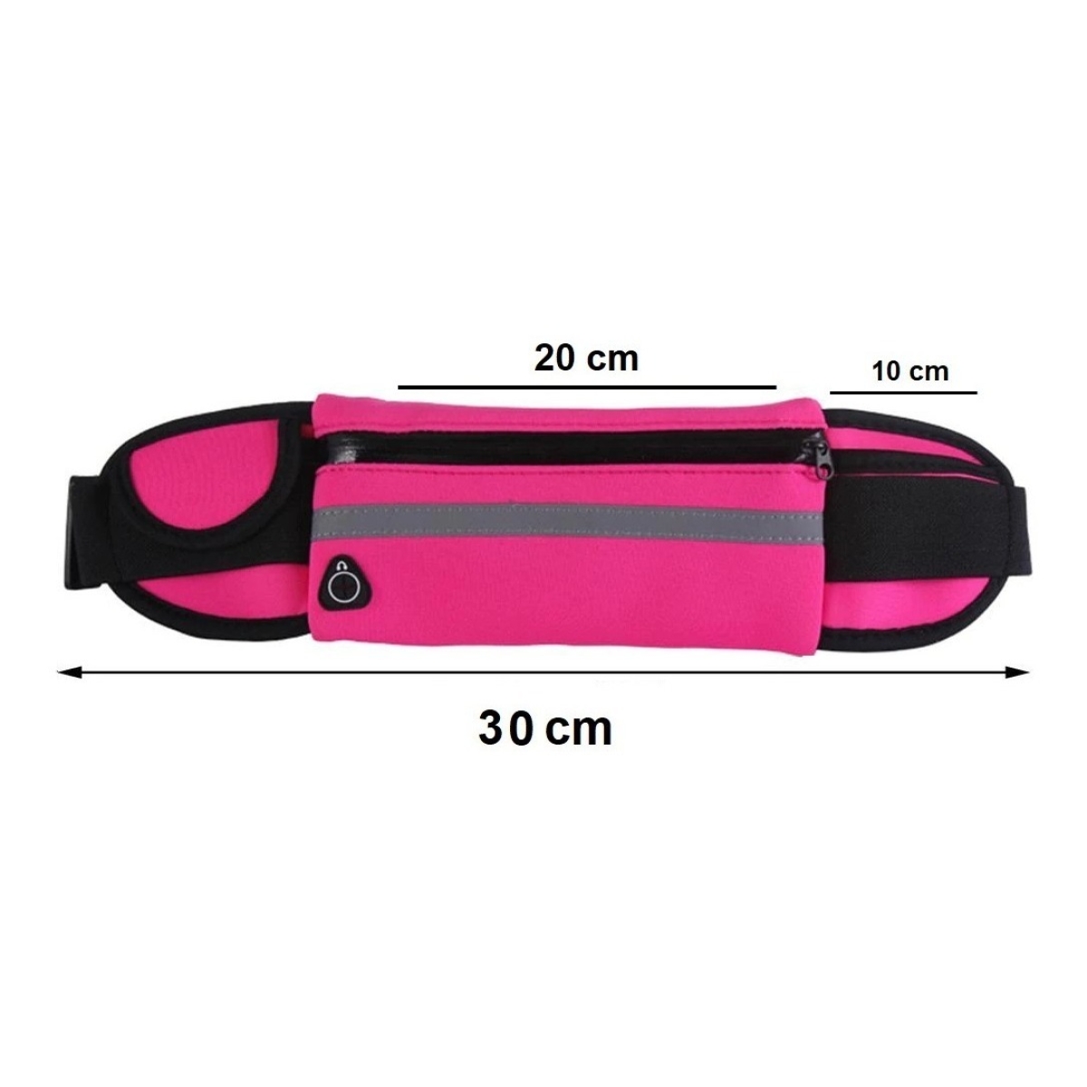 Riñonera Deportiva Para Correr Neopreno Impermeable - Imagen 2