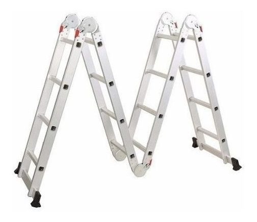 D_722965-MLU40243733530_122019-F.jpg Escalera 4.7 Mts Multifuncion Aluminio 16 Escalones - Imagen 1