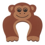 X4 Trabas Seguridad Puertas Bebes Niños Goma Eva Animalitos - Imagen 3