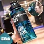 Botella De Agua Deportiva Plastico 1,7l Transparente - Imagen 8