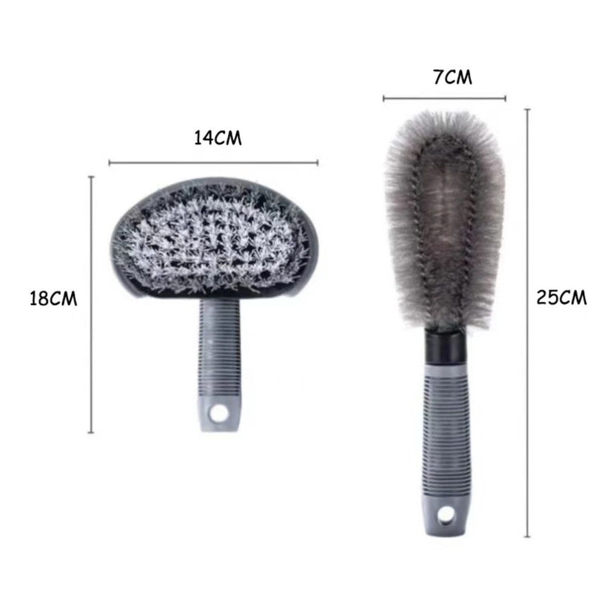 Kit Lavado Secado Auto Paños Mic Esponja Cepillo Guante 12pc - Imagen 2