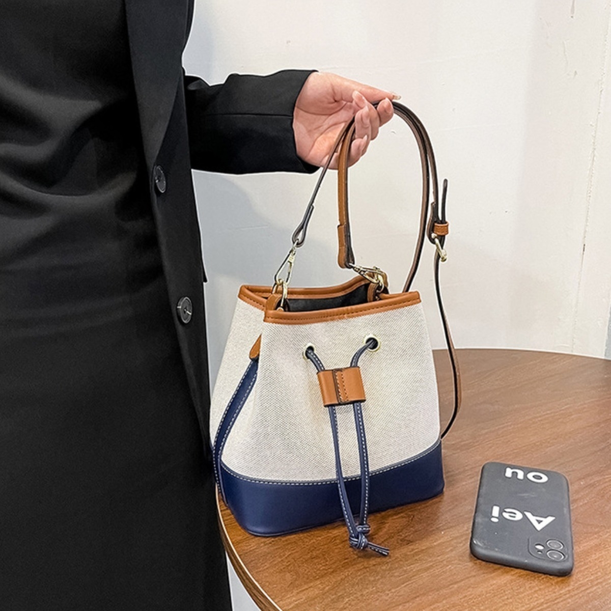 Bandolera Estilo Bolso De Hombro Mini Cartera Moderna Chica - Imagen 3