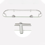 Estante Vidrio Con Accesorios Ideal Baño O Cocina Accesorios - Imagen 2