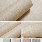 Papel Adhesivo Empapelar Paredes Tramado Cremita Iluminaras