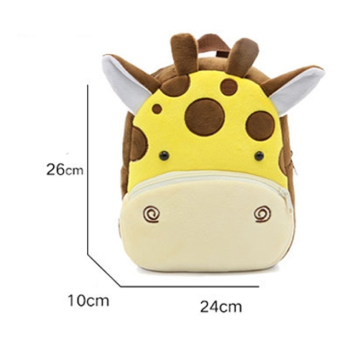 Mochila Jardín Infantil Peluche Animales Varios Diseños - Imagen 2