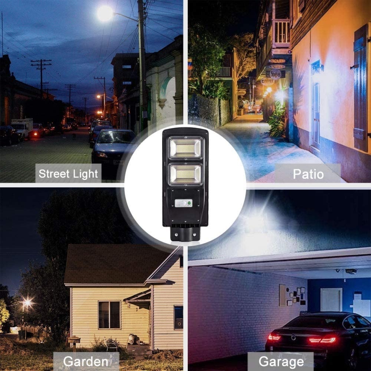 Foco Solar Led 60w Exterior C/ Sensor Y Control+ Brazo Metal - Imagen 7
