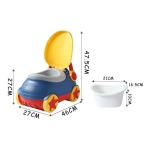 Asiento De Baño Infantil Temática De Auto - Imagen 2