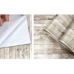 Papel Adhesivo Tapiz Pared Liston Claro Grueso Iluminaras - Imagen 2