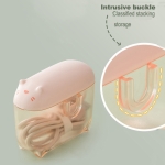 Organizador De Cables Para Escritorio Encastrable C/ Tapa - Imagen 13