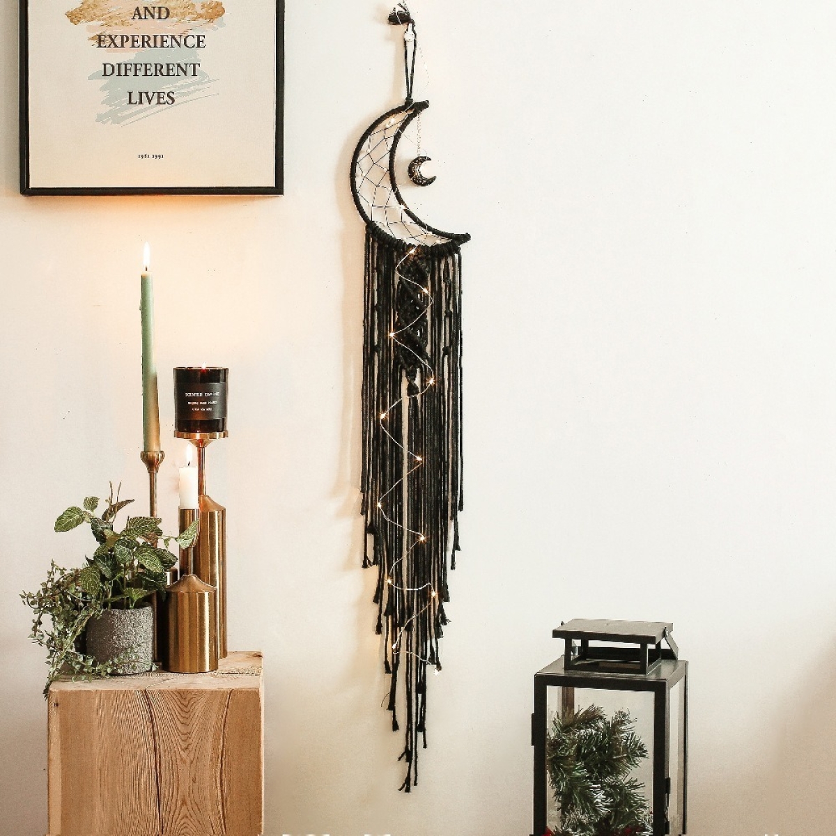 Atrapasueños De Macrame Decoracion Bohemia Habitacion Niños - Imagen 14