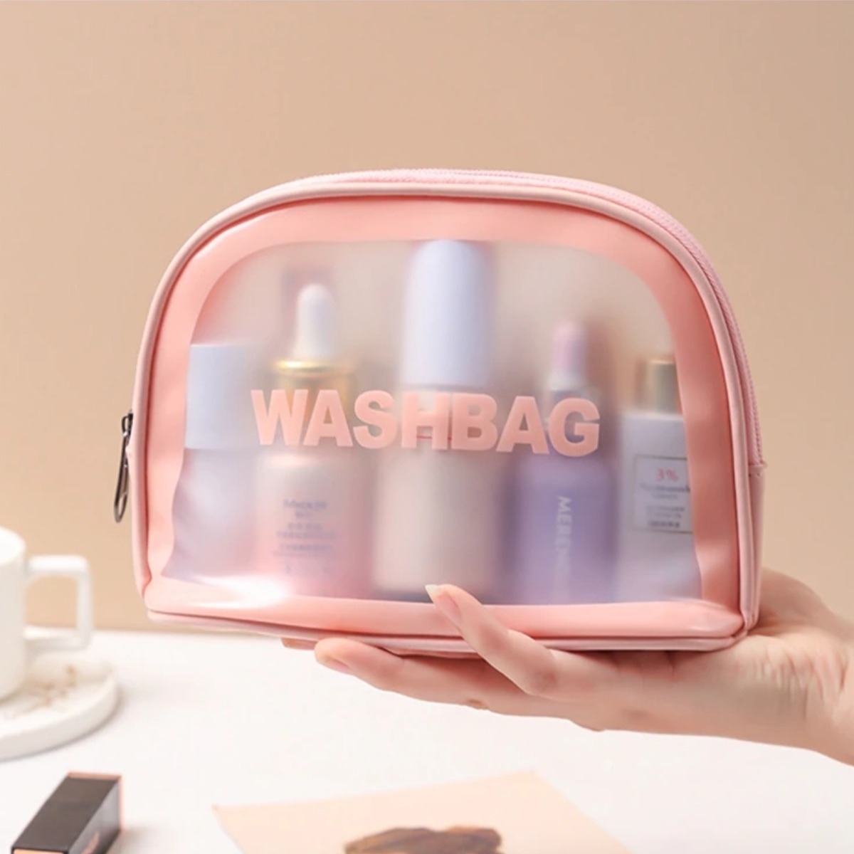 Neceser Organizador Cosmeticos Resistente Al Agua - 20x14 - Imagen 5