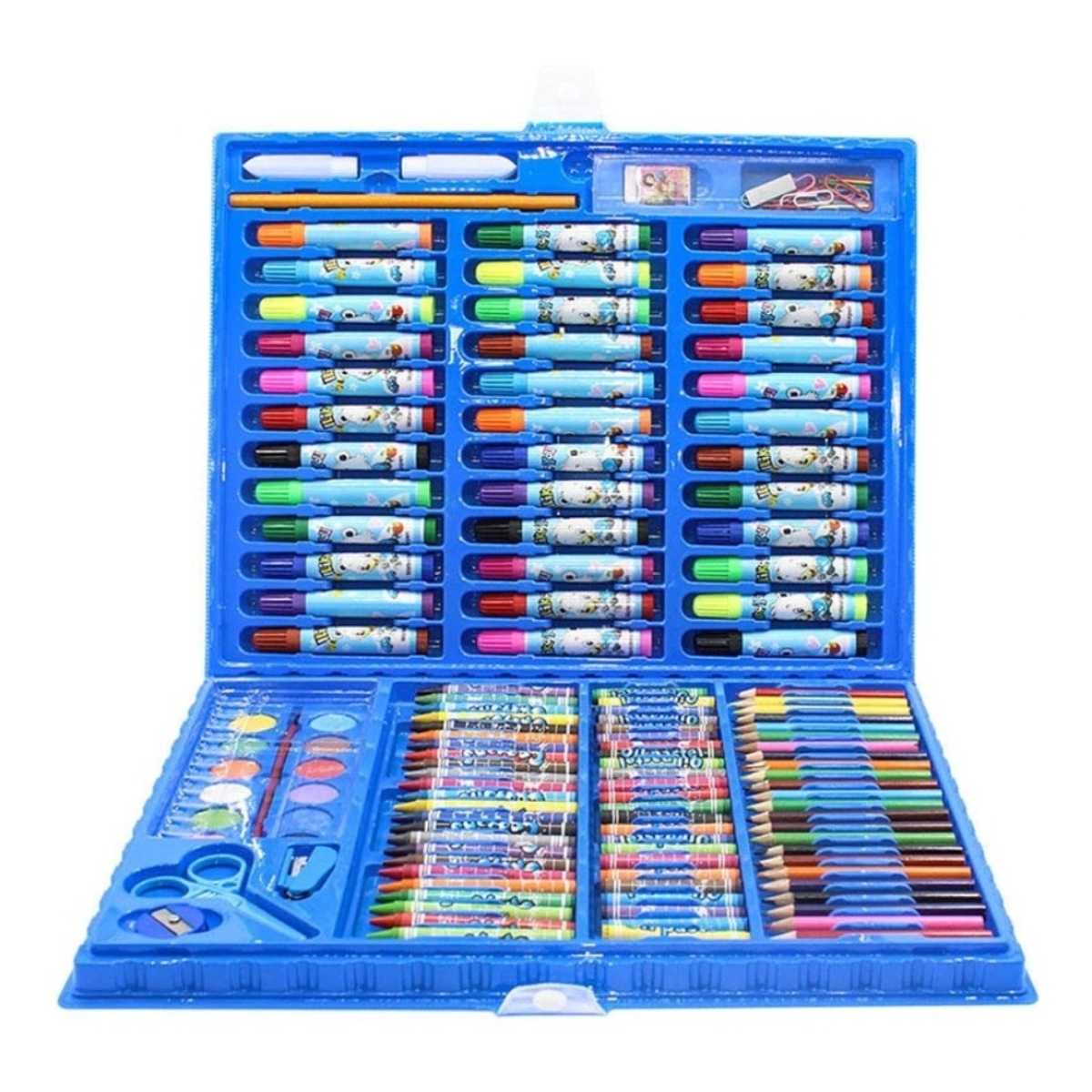 Juego De Lápices De Colores 150 Piezas Para Niños - Imagen 1