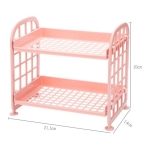 Estanteria De Plastico Ideal Para Baño Cocina Escritorio - Imagen 6