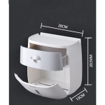Dispensador De Papel Higienico Con Cajon Baño - Imagen 15