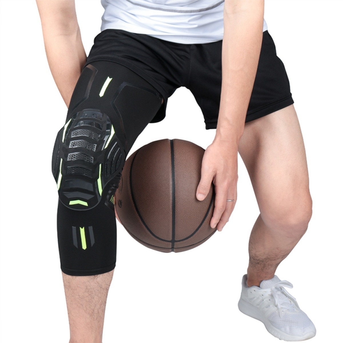 Rodillera Deportiva Larga De Compresion Adulto Deporte Xl - Imagen 3