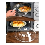 Cubierta Transparente Anti Salpicadura Tapa Para Microondas - Imagen 7