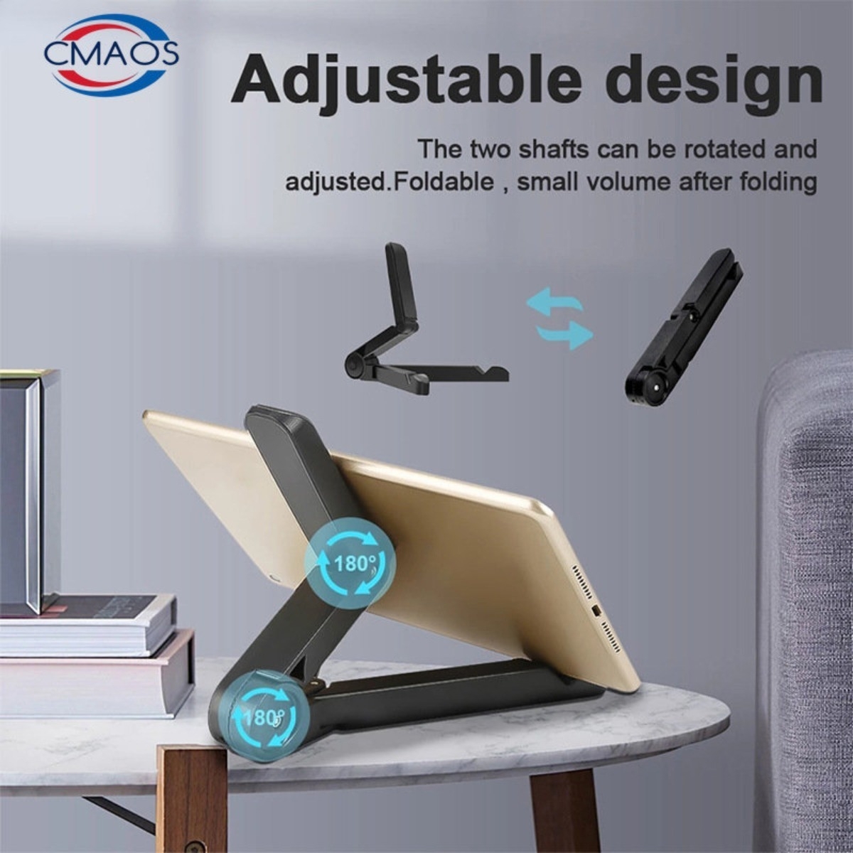 Soporte Plegable P/ Celulares iPad Tabletas Mesa Escritorio - Imagen 12
