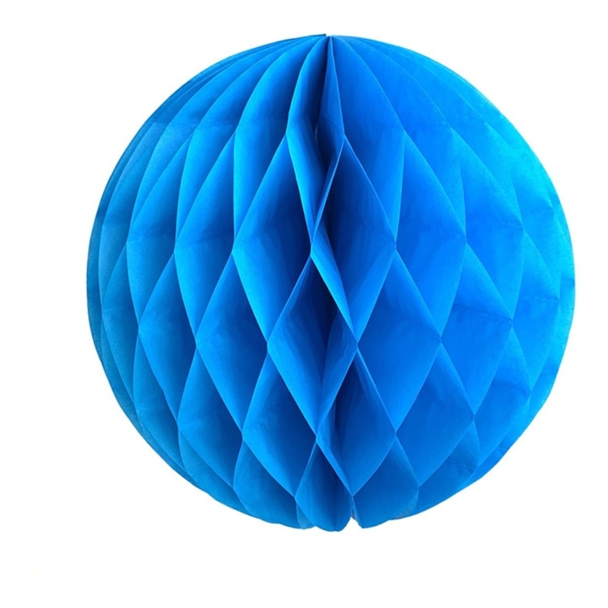 Decoracion De Cumpleaños Pompones De Papel Pelota - 20cm - Imagen 1