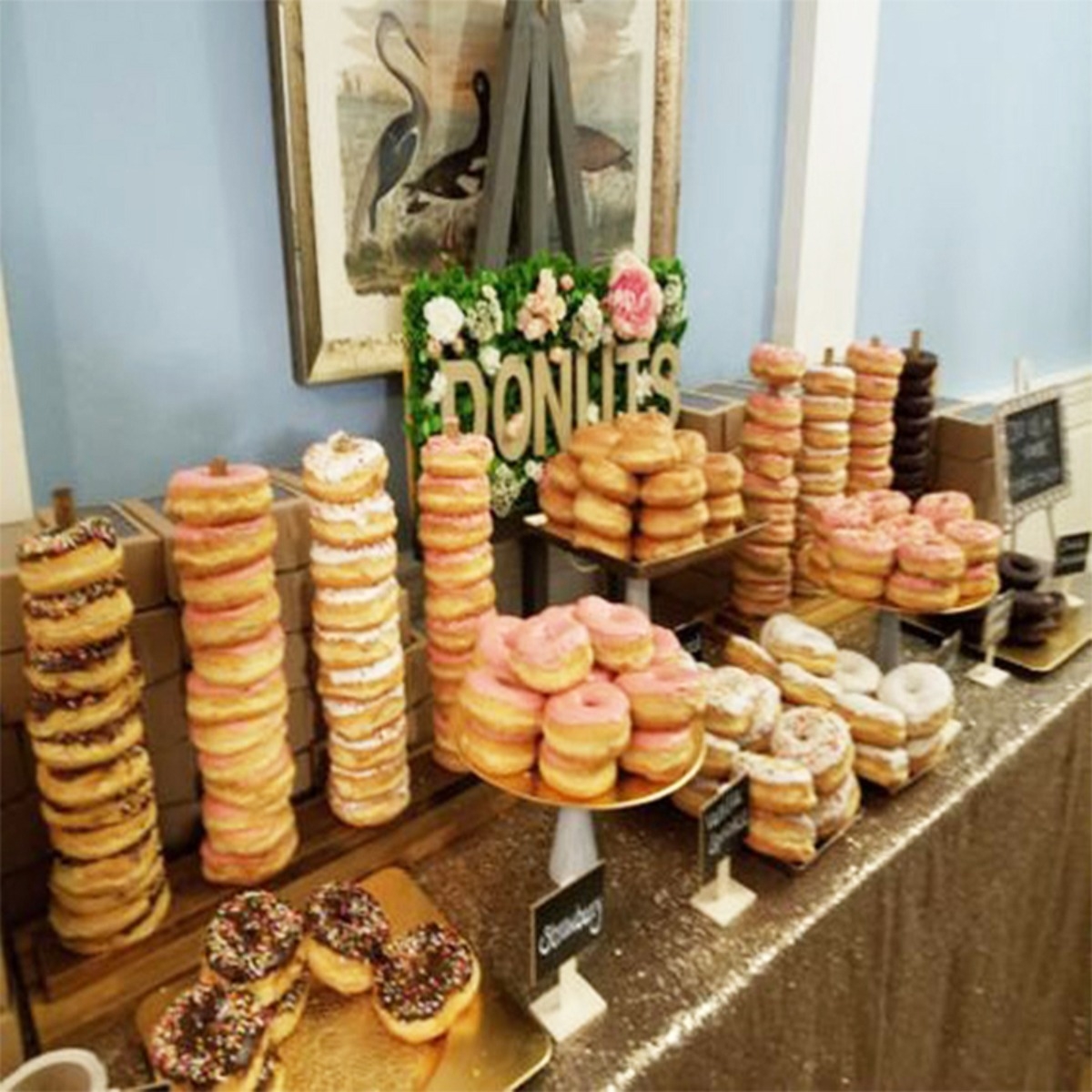 Decoracion Para Cumpleaños Fiestas Vara Porta Donas - Imagen 3