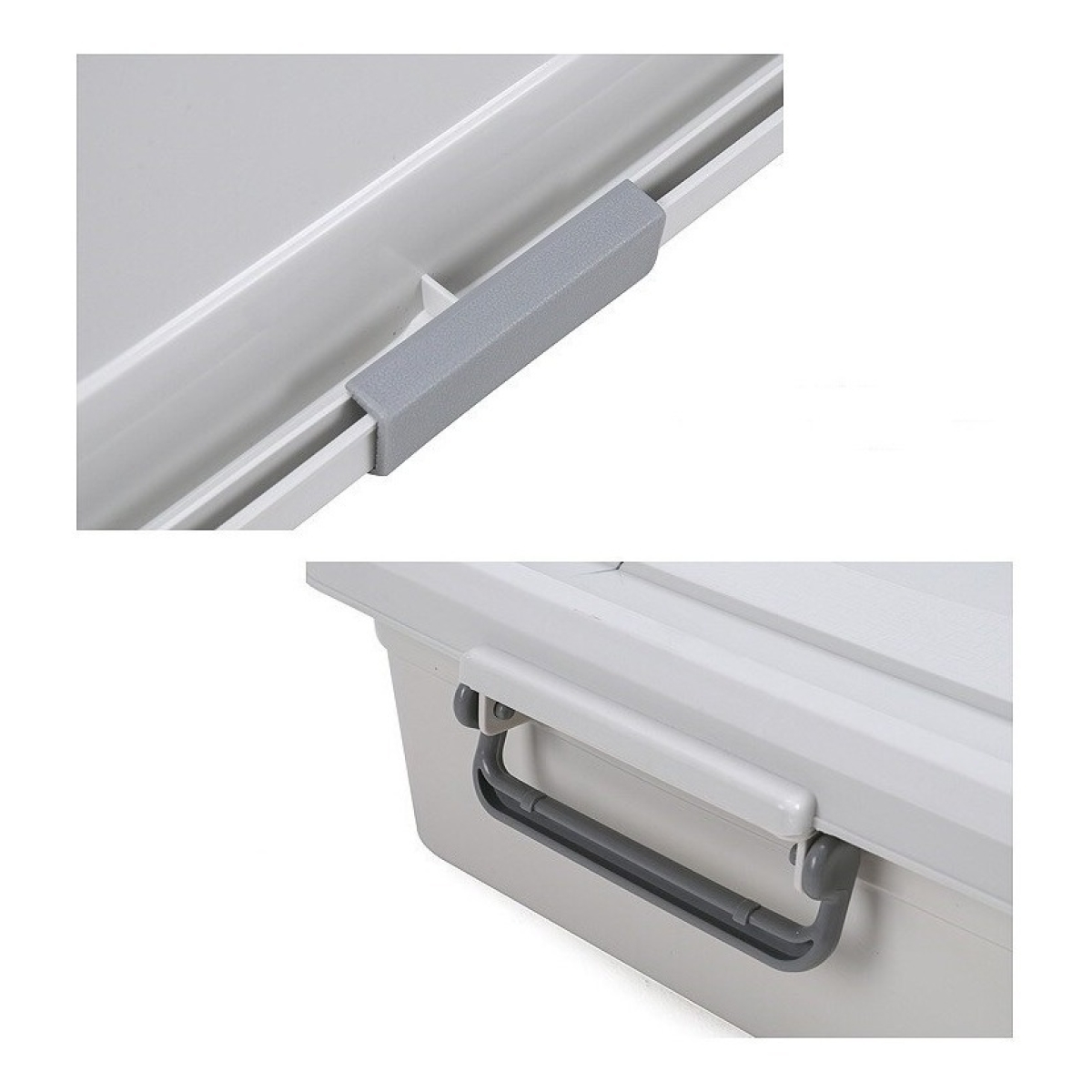 Caja Organizadora De Ropa Doble Tapa Y Ruedas Grande - Imagen 4