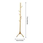 Perchero De Pie En Madera Con 8 Ganchos Excelente Calidad - Imagen 11