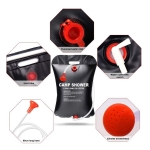 Ducha Portable Para Camping Solar 20l - Calienta Hasta 50ºc - Imagen 2