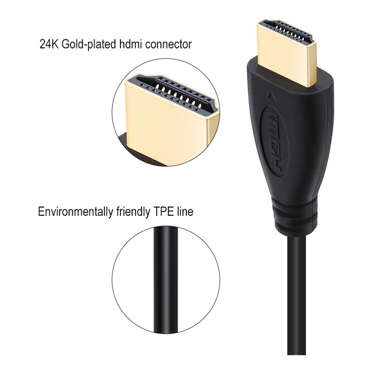 Cable Hdmi 3 Metros Para Pc Notebook Ps4 Xbox Calidad - Imagen 2