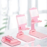 Soporte Plegable Para Celular Tablet Ajustable Con Espejo - Imagen 3